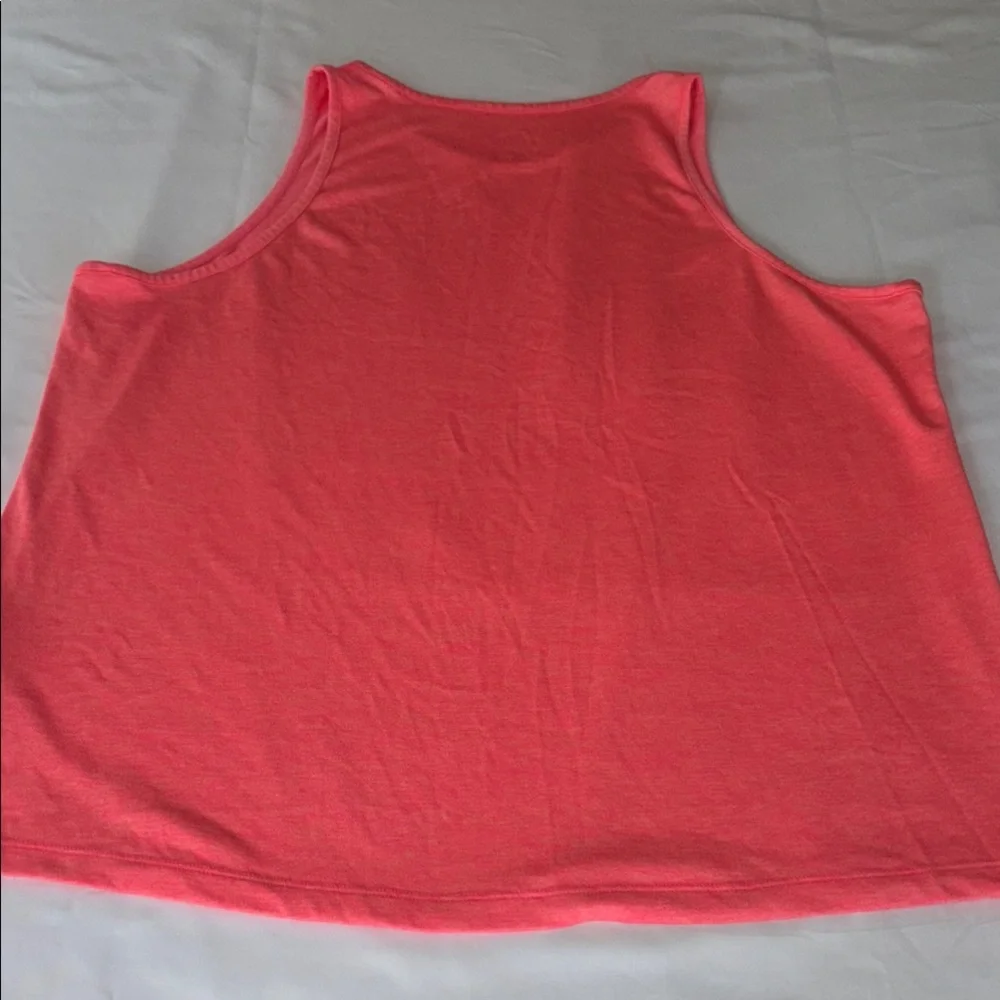 Nike‎ Vibrant Orange Pink Tank Top Athletic Wear Size XL